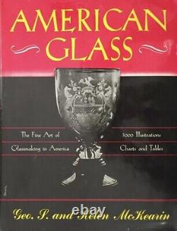 Early Flask Bottle Letter Helen Mckearin 1930s Author American Glass Unique Rare