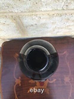 Early Georgian Period Sealed Black Glass Wine Bottle Richmond Ducal Crown Seal