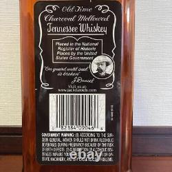 Empty Bottle Hackdaniel's Brown Glass Black Label Asahi Beer Whisky Height 48cm