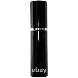 Empty Perfume Bottles Glass 10ml Black Atomizer Deluxe Spray Refillable