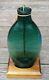 Ex Rare Giant Circa 1800 Emerald Spanish Blown Glass Flask