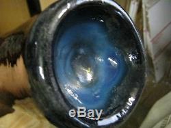 Florida Keys Ocean Find Blue Pontiled 1820'sblack Glass True Colonial Mallet