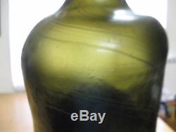 Florida Keys Ocean Findexcellentpontiled 1840black Glass True English Mallet