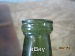 Florida Keys Shipwreck Ocean Find Pontiled 1700-20black Glass Dutch Onion