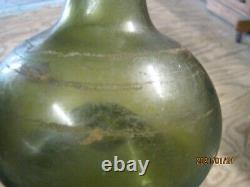 Florida Keys Shipwreck Ocean Find Pontiled 1700's Black Glass Dutch Onion Wine