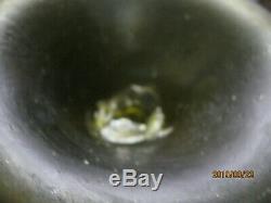 Florida Keys Shipwreck Pontil 1700-20black Glasslong Neck Bulbous Dutch Onion