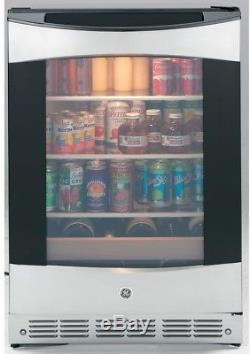 GE Profile 12-Bottle Beverage Cooler Wine Refrigerator Glass Stainless Steel New