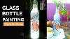 Glass Bottle Painting Tutorial Diy Bottle Lamp Bottle