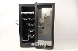 IGloo 12-Bottle Wine Cooler with Curved Glass Door Preowned