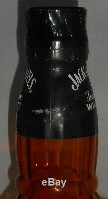 JACK DANIELS Old No. 7 Black Label 21 Tall Amber GLASS Display Bottle-21x7x7