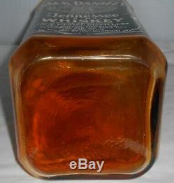 JACK DANIELS Old No. 7 Black Label 21 Tall Amber GLASS Display Bottle-21x7x7