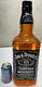 Jack Daniels Tennessee Whiskey Bottle Bar Display Amber Glass Black Label 19
