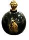 Jeanne Lanvin Art Deco Black Glass Perfume Bottle