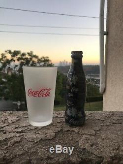 KITH x COCA-COLA EXCLUSIVE KITH Frosted Cola Pint glass AND Coke Bottle