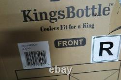 KingsBottle 73 Bottle Dual Zone Wine Cooler Refrigerator Glass door KBU-270D RHH