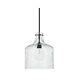 Kitchen Dining Room Large Pendant Light With Clear Water Glass Shade For 325717mb