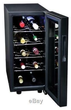 Koolatron WC20 20 Bottle Wine Cellar Mirrored Glass Door