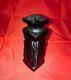 Lalique Lady Figural Ambre D'orsay Black Glass Perfume Bottle No Reserve
