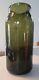 Large, Antique Black Glass French Food Storage Jar With Pontil In Good Condtion