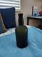 Late 18th Century Black Glass Rum Bottle In Very Good Condition