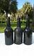 Louisiana 1850's Antique Sea-washed Black Glass Beer Bottle Accent Pieces