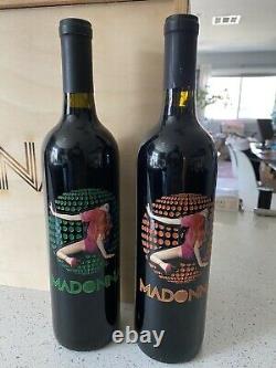 Madonna Wine Confessions On A Dance Floor Wine Etched Glass Celebrity Cellars