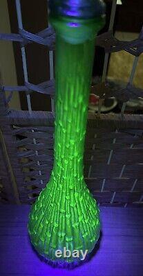 Mid Century Italian Genie Bottle Glows Under Black Light