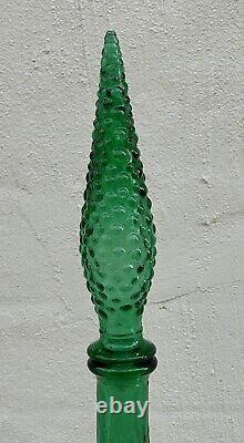 Mid Century Italian Genie Bottle Glows Under Black Light