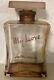 My Love Elizabeth Arden Glass Perfume Bottle, Figural Stopper Corded Empty 5