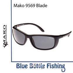 NEW Mako Blade 9569 Matte Black Glass HD Grey M01-G0H from Blue Bottle Marine