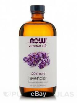 NOW Essential Oils Lavender Oil 16 fl. Oz (473 ml) by NOW