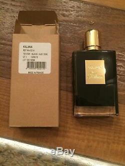 New BLACK OUD by Kilian TESTER Refill Bottle Glass Spray 100% AUTHENTIC! DS