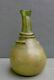 Nice Antique Green Glass Bottle, Islamic Middle East 17th. 18th. C