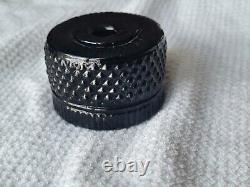 Old Early Rare Size Attic Black Glass Color Three Mold Coventry Ink Bottle Sharp