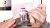 Painting Glass Jar On A Tiny Board With Acrylic Gouache