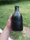 Pre 1900 Black Glass Pontile Ale Bottle. Very Rare. Nashville. Tennessee