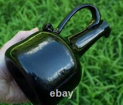 RARE EARLY 18th CENTURY ENGLISH WINE SERVING MALLET BOTTLE