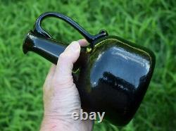 RARE EARLY 18th CENTURY ENGLISH WINE SERVING MALLET BOTTLE