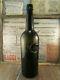 +rare+ Early Black Glass Bottle With Seal Bryn Ker Whiskey / Wine C1860
