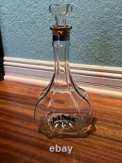 RARE Jack Daniels Riverboat Captain Bottle, Old No. 7 Vintage Glass Decanter