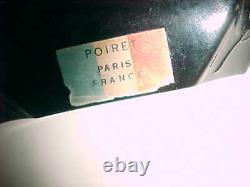 Rare Perfume Bottle 1930 Mon Peche Art Deco Black Glass Beauty