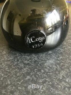 Rare near mint I Cogai 1754 sealed black glass onion bottle from England
