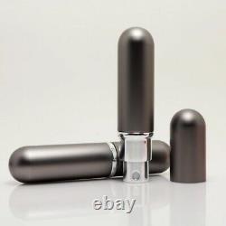 Refillable Mini Perfume Glass Bottle Traveler Aluminum Spray Atomizer Perfume