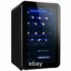 Refrigerator Wine Cooler Fridge 24 Bottle Capacity Digital Control Glass Door
