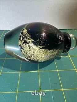 Robert Eickholt Dichroic Glass Perfume Bottle Signed 2002