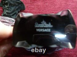 Rosenthal Versace Paperweight & Bottle Stopper Colour is Black Brand New