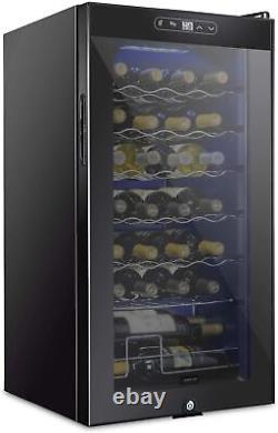 Schmecke 28 Bottle Compressor Wine Cooler Refrigerator withLock