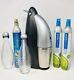 Sodastream Penguin Sparkling Water Seltzer Maker 2 Glass Carafe Bottles Co2 Tank