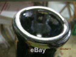 Superb Florida Keys Ocean Find Pontiled 1820'sblack Glass True English Mallet
