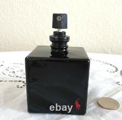 TUXEDO Cologne Vtg Ralph Lauren POLO Spray Black Glass Perfume Bottle Unisex'79
